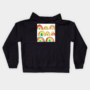 Cool rainbows Kids Hoodie